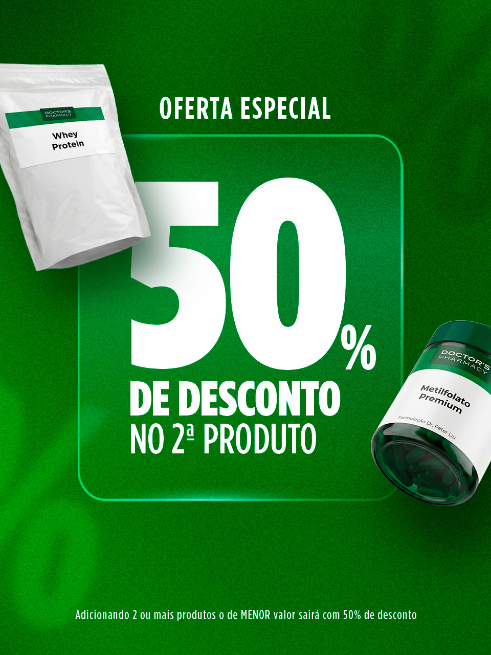 [CAMPANHA] 50% OFF NA SEGUNDA UND